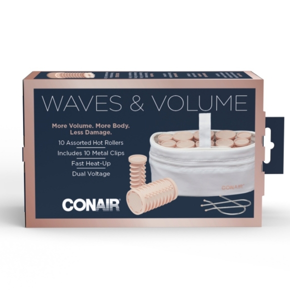 Conair Instant Heat Compact Hot Rollers (Pink) NWT - Picture 1 of 5